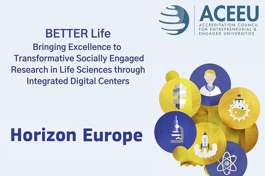 BETTER Life Bringing Excellence to Transformative Socially Engaged Research in Life Sciences through Integrated Digital Centers